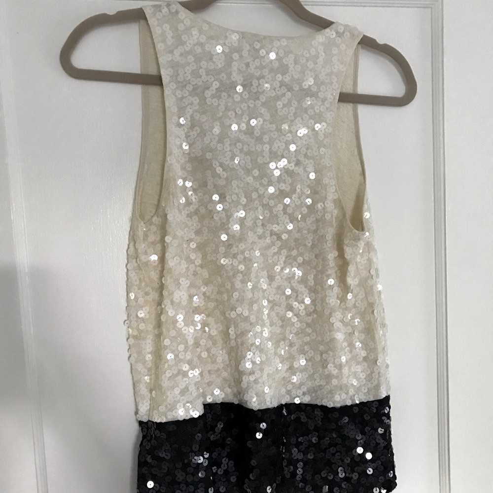 J. Crew Colorblock Sequin Tank - Picture 3 of 4